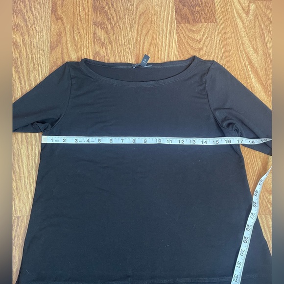 Eileen fisher Crewneck Long Sleeve Tunic Top size S - Picture 12 of 13